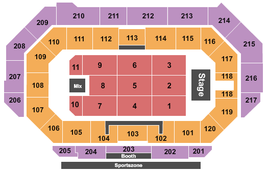 Idaho Central Arena Kevin Hart Seating Chart